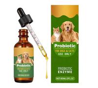 Dog Health Supplement - 60ml Organic Nutritional Liquid Food for Puppies, Small to Large Breeds, Supports Internal Balance, Proper Growth, Itchy Skin Relief, Immune System and Digestive Care