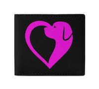 Dog Heard Classic Mens Wallet Slim Leather Card Holder Bifold Wallets Front Pocket