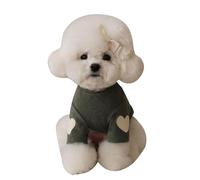 Dog Heart Heart Sweatshirt For Small To Large Dogs Soft Solid Color Apparel Thick Coats Embroidered Pajamas Puppy Hoodie Human