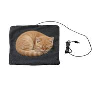 Dog Heating Pad | USB Waterproof Plush Bed | with Smart Thermostat Anti-slip Dog Heating Mat | for Cat, Puppy, Sleeping, Outdoor, Cage, Living Room, Car, Travel