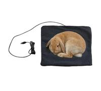 Dog Heating Pad | Warming Rug USB Charging | 10x10in with Smart Thermostat Anti-slip Dog Heating Mat | for Medium Large Breed Sleeping Indoor Cage Car Travel Winter