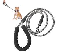 Dog Heavy Duty Durable Nylon Pet Cord, Strong Leashes | 4.92 Feet Long Rope with Alloy Buckle and Padded Foam Handle, Comfortable for Small Dogs to Pi