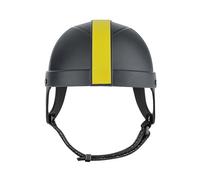 Dog Helmet Dog Helmet Motorcycle Pet for Small Cat Hard Safety Cap with Adjustable Belt Head Protection for Puppy Outdoor Riding(Black,M)