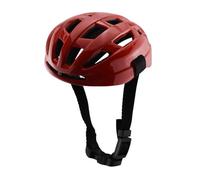 Dog Helmet Pet Helmet Safe Lightweight Take Pictures Integrated Design Dog Motorcycle Headgear Accessories(Red,L)