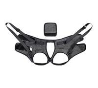Dog Hind Leg Support Harness, XL Deep Gray Dog Sling for Large Dogs, Adjustable Straps, Pet Aid for Weak Rear Legs, Assistance Walking Lift for Injured and Senior Dogs, 57-88 lbs / 26-40 kg