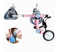 Dog Hind Limb Disability Wheelchair Pet Paralysis Rehabilitation Aid Brace Adjustable Hind Limb Wheelchair Dog Mobility(XXXS)