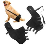 Dog Hip Brace - Nylon Adjustable Leg Support, Soft Breathable Pet Hip Protector, XS S M L Sizes | Durable Walking Assistance Wound Care Brace for Small Medium Large Dogs Comfort Health