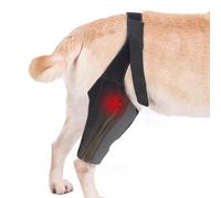 Dog Hip Knee Elbow Leg Support Brace - Back Leg Hip Support With Metal Strip, Adjustable High Elasticity Breathable Leg Wound Protector For Recovery Period