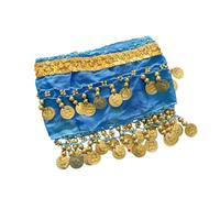 ＡＷＨＡＯ Dog Hip Sash, Fun, Lightweight And Lovely Costume with Sequined Belt, Ideal for Halloween, A Birthday Or A Party, Blue