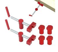 Dog Hole Clamp - Adjustable Push Button, Heavy Duty Workbench Vices for Dogs, Professional Workshop Service Station, Reinforced Rigid Metal Frame | Fixing Tool for Garages and