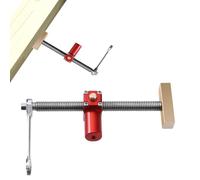 Dog Hole Clamp | Quick Adjustable Aluminum Alloy Portable Tool - Track Saw Clamps - for Bench Miter Panel Pipe Welding Door Window Drawers Cabinets Furniture