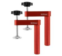 Dog Hole Clamp - Woodworking Clamp, Sturdy and Durable Workbench Accessory | Positioning Woodworking Adjustable Desktop Clip, Extra Long Bench Dog Clamp for Woodworking Precision Work