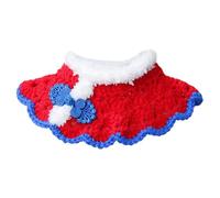 Dog Holiday Collars, Soft Cat Girl Collar, Dog Neck Collar Pet Scarf, Comfortable Dog Wreath Collar, Perfect for Outdoor Walks, Holidays, and Making Your Dog Stand Out During Family Gatherings