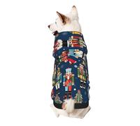 Dog Hoodie Dog Sweater Stylish Dog Clothes Print Pet Clothing Streetwear Sweatshirt Tracksuits Outfit for Dog Puppy-XX-Large, Women's Nutcracker Ballet Xmas Dance