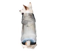 Dog Hoodie Dog Sweater Stylish Dog Clothes Print Pet Clothing Streetwear Sweatshirt Tracksuits Outfit for Dog Puppy-Medium, Blue Eyes Wolf