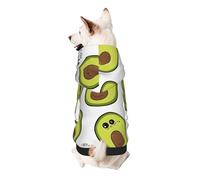 Dog Hoodie Dog Sweater Stylish Dog Clothes Print Pet Clothing Streetwear Sweatshirt Tracksuits Outfit for Dog Puppy-Large, Cartoon Pears