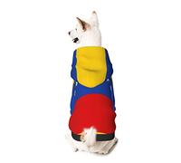 Dog Hoodie Pet Clothes Flag of Venezuela Printed Pet Sweaters with Hat, Soft Polyester Coat Pajamas Warm Cute Pet Winter Clothes Shirt, for Small Medium Large Dogs Cats.