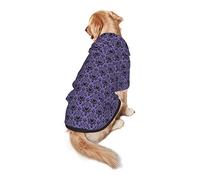 Dog Hoodie Pet Clothes Haunted Mansion Printed Pet Sweaters with Hat, Soft Polyester Coat Pajamas Warm Cute Pet Winter Clothes Shirt, for Small Medium Large Dogs Cats.