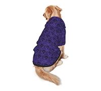 Dog Hoodie Pet Clothes Haunted Mansion Printed Pet Sweaters with Hat, Soft Polyester Coat Pajamas Warm Cute Pet Winter Clothes Shirt, for Small Medium Large Dogs Cats.