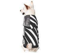 Dog Hoodie Sweatshirt for Fall and Winter, Cozy Pet Clothes for Outdoor Activities, Abstract Characters in The Framework Tie Dye Print Pets wear Hoodies