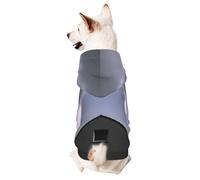 Dog Hoodie Sweatshirt for Fall and Winter, Cozy Pet Clothes for Outdoor Activities, Cross Dimensional Lightning Tie Dye Print Pets wear Hoodies