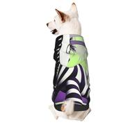 Dog Hoodie Sweatshirt for Fall and Winter, Cozy Pet Clothes for Outdoor Activities, Cute Monsters Tie Dye Print Pets wear Hoodies