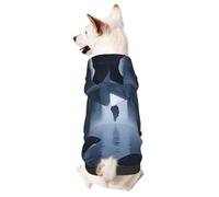 Dog Hoodie Sweatshirt for Fall and Winter, Cozy Pet Clothes for Outdoor Activities, Endless Aisle Tie Dye Print Pets wear Hoodies
