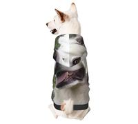 Dog Hoodie Sweatshirt for Fall and Winter, Cozy Pet Clothes for Outdoor Activities, Happy Little Dog Tie Dye Print Pets wear Hoodies