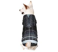 Dog Hoodie Sweatshirt for Fall and Winter, Cozy Pet Clothes for Outdoor Activities, Infinite Mirror Tie Dye Print Pets wear Hoodies