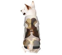 Dog Hoodie Sweatshirt for Fall and Winter, Cozy Pet Clothes for Outdoor Activities, Prime time Tie Dye Print Pets wear Hoodies