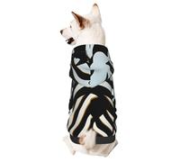 Dog Hoodie Sweatshirt for Fall and Winter, Cozy Pet Clothes for Outdoor Activities, Retro Style Tie Dye Print Pets wear Hoodies