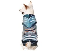 Dog Hoodie Sweatshirt for Fall and Winter, Cozy Pet Clothes for Outdoor Activities, to The Mysterious Gateway Tie Dye Print Pets wear Hoodies