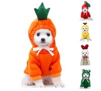 Dog Hoodie Warm Soft Fleece Dog Jumper for Autumn Winter, Cozy & Warm Dogs Outfit, Cute puppy clothes