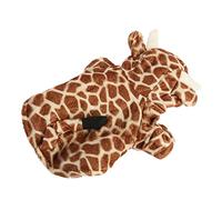 Dog Hoodie Winter Jacket Cute Fun Giraffe Design Warm Puppy Hoodie Winter Coats for Small Dogs Cats Pets (S)