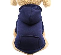 Dog Hoodie with Utility Pocket, Medium Weight Jacket, Machine Washable Pet Apparel for Large Breeds, Home Park Play Wear