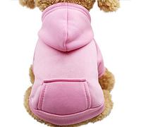 Dog Hoodie with Utility Pocket, Medium Weight Jacket, Machine Washable Pet Apparel for Large Breeds, Home Park Play Wear