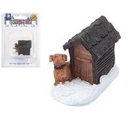 Dog House Collectible Miniature Village Ornaments Figures Build Your Own Christmas Scene