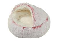 dog house, Cozy Soft Plush Warm Cat Supplies Fluffy Winter House Bed Furniture Pets Accessories Things Panier Pour Chat Cats Products,for Indoor(50cmB)