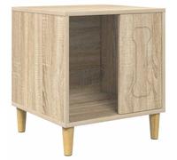 vidaXL Sonoma Dog Kennel, 44 x 42 x 49 cm, Wood Composite, Living Room, Rectangular Minimalist Design, Multifunctional Storage, Durable Materials, Modern Exterior, Practical Solutions
