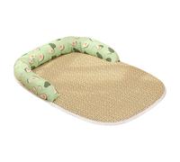 DOG ICE CREAM FOR INTERIOR - Cooling Mat for Dogs, Summer Cooling Mat for Pets, Breathable, Cool Mat for Small to Medium Dogs and Cats Professional Woven Cooling Mat for Rattan Style Dogs, Keep Your