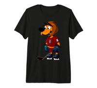 Dog Ice Hockey Premium T-Shirt