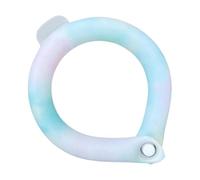 Dog Ice Pack - pm Phase Change Cooling Ring Material, Quick Freeze 15 Minute Refrigerator Preparation, 8.5cm Inner Ring S + 120g Lightweight Unit, Self Freezing Below 28 Degrees Ambient Solidificatio