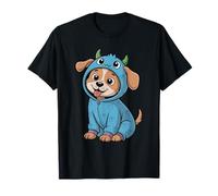 Dog in a Monster Pajama Cute Cartoon Puppy T-Shirt