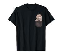 Dog In Pocket Funny Dog Lover Bedlington Terrier T-Shirt