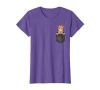 Dog In Pocket Funny Dog Lover Wire Fox Terrier T-Shirt