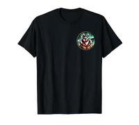 Dog in The Artic Circle Iceland Value Graphic T-Shirt, Men, Black, S