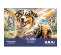 Dog in VillagePremium Jigsaw Puzzles for Adults A 1000-Piece Advanced-Level Set Featuring Challenging And Educational Games - Designed As The Jigsaw Puzzles for Adults And Mature Kids Ag