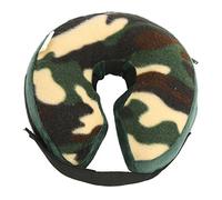 Dog Inflatable Neck Collar, Dog Cone Cones For Small Pet Recovery Protective Collar Soft Neck Donut For Large Medium Small Cats After Surgery (Camo Hook and Hoop Fasteners S)