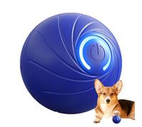 Dog Interactive Ball - Intelligent Obstacle Avoidance System, Motorized Rubberized Support Supply, Erratic Directional Pouncing Tool, USB Powered Animal Amusement Equipment | Domestic Pet Arch