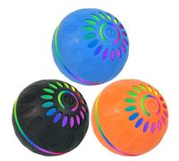 Dog Interactive Ball - Pet Toy with LED Light, 2.56 Inch Active Play Stimulation, High Bounce Movement with Antinoia Function Luminous Dog Toy, Cuc